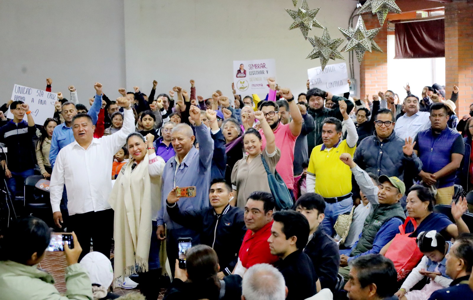 El poder debe cambiar desde el pueblo, por eso hay que mantenernos unidos: Ana Lilia Rivera